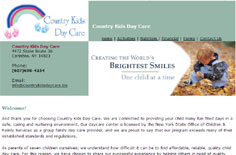 Country Kids Daycare in Canisteo, New York - Creating the World's Brightest Smiles - One Child at a Time
