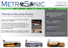 New York, NY | MetroSonic Recording Studio